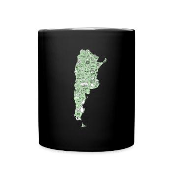 Argentina Regions Buenos Aires - Full Colour Mug - black - Front