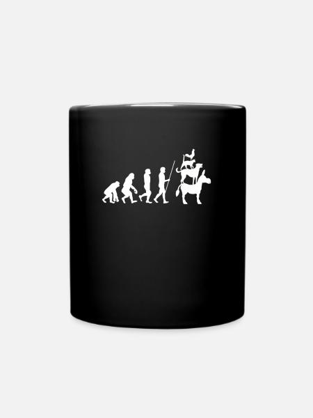 Bremen Town Musicians - Tasse einfarbig - Schwarz