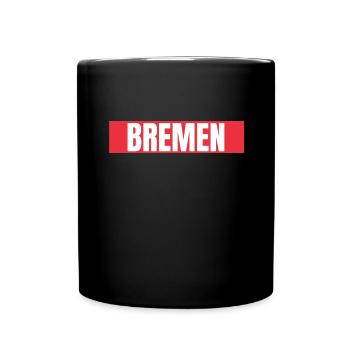 Bremen Town Musicians - Tasse einfarbig - Schwarz - Vorne