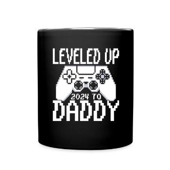 Grossesse 2024 - Futur père - Papa - Mug uni - noir - Devant