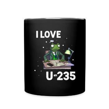 Kernenergie Spruch für Kernenergie - Tasse einfarbig - Schwarz - Vorne