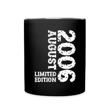 2006 August Limited Edition 17th Birthday Outfit - Full Colour Mug - black - Front
