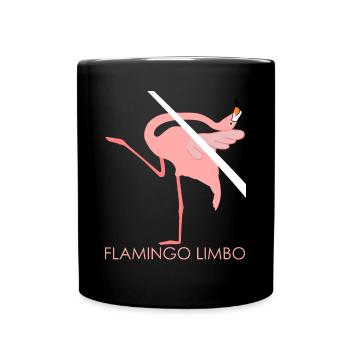 Flamants roses Limbo Flamants roses - Mug uni - noir - Devant