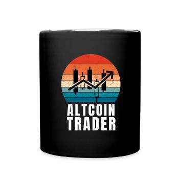 Altcoin Traders - Tasse einfarbig - Schwarz - Vorne
