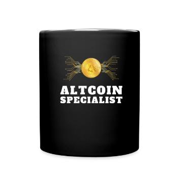 Altcoin Traders - Tasse einfarbig - Schwarz - Vorne