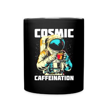 Café Astronaute Caféine Pop Art - Mug uni - noir - Devant