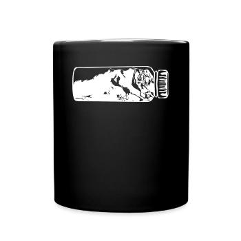 Zugspitze Hike - Full Colour Mug - black - Front