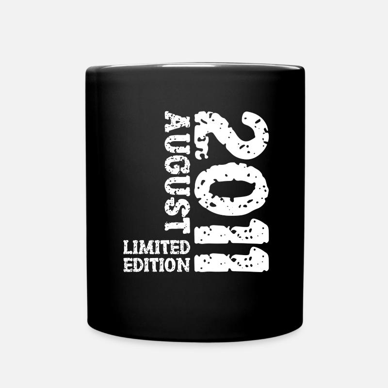 2011 August Limited Edition 12. Geburtstag Outfit - Tasse einfarbig - Schwarz