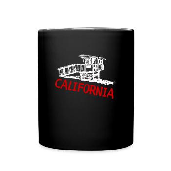 California This Place - Full Colour Mug - black - Front