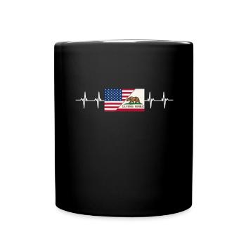 California This Place - Full Colour Mug - black - Front