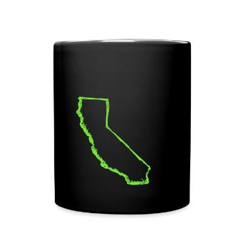 California This Place - Full Colour Mug - black - Front