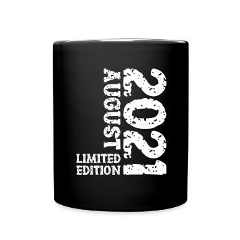2021 August Limited Edition 2nd Birthday Outfit - Full Colour Mug - black - Front