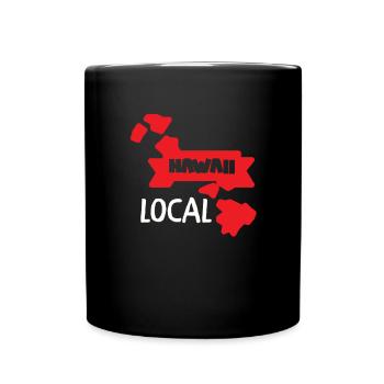 Waikiki Honolulu Island - Full Colour Mug - black - Front