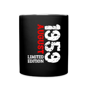1959 August Limited Edition 64th Birthday Outfit - Full Colour Mug - black - Front