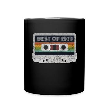 Millésime 1973 | Le meilleur de 1973 | 1973 Musique rétro - Mug uni - noir - Devant