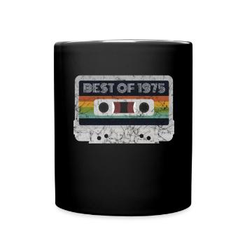 Millésime 1975 | Le meilleur de 1975 | 1975 Musique rétro - Mug uni - noir - Devant