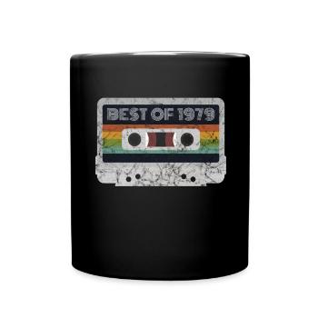 1979 Naissance | Le meilleur de 1979 | 1979 Musique rétro - Mug uni - noir - Devant