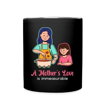 Mother's Day Love Design - Full Colour Mug - black - Front