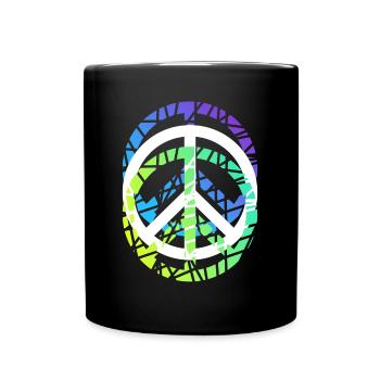 Pacifisme Paix Mondiale Paix Sympol - Mug uni - noir - Devant