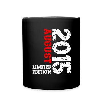 2015 Août Édition Limitée 8ème Tenue d’Anniversaire - Mug uni - noir - Devant