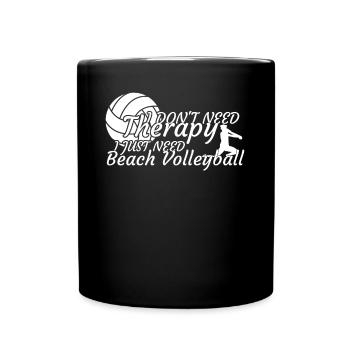 Volleyball player - Full Colour Mug - black - Front
