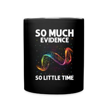 Forensik und forensische Wissenschaft - Tasse einfarbig - Schwarz - Vorne