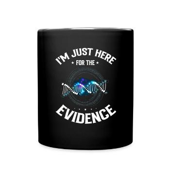 Forensik und forensische Wissenschaft - Tasse einfarbig - Schwarz - Vorne