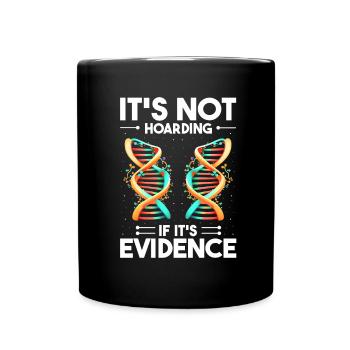 Forensik und forensische Wissenschaft - Tasse einfarbig - Schwarz - Vorne
