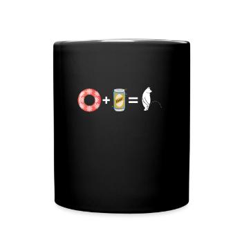 Summer Float Trip River Tube Tubing - Tasse einfarbig - Schwarz - Vorne