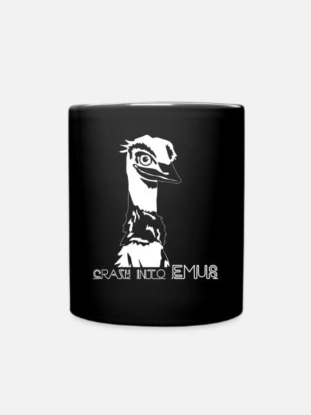 Emus de l’émeu - Mug uni - noir