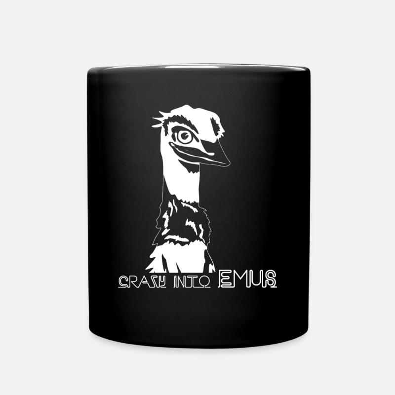 Emus de l’émeu - Mug uni - noir
