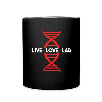Forensischer Wissenschaftlicher Ermittler - Tasse einfarbig - Schwarz - Vorne