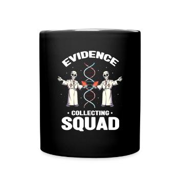 Gerichtsmediziner und Forensischer Analyst - Tasse einfarbig - Schwarz - Vorne