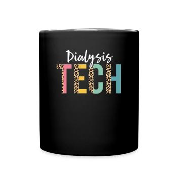 Dialysis Tech Technicien en hémodialyse Néphrologie - Mug uni - noir - Devant