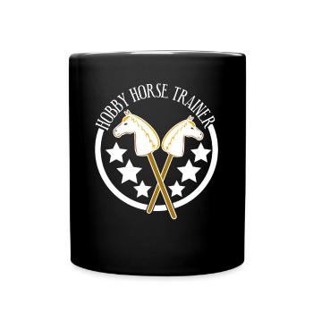 Hobbyhorse Trainer Hobby Horse - Full Colour Mug - black - Front
