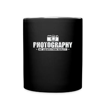Photography My Escape from Reality Photographer - Full Colour Mug - black - Front