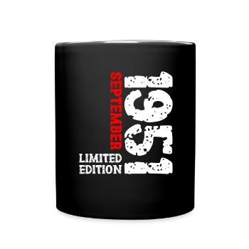 1951 September Limited Edition 72nd Birthday Deco - Full Colour Mug - black - Front