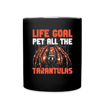 Life Target Pet All Tarantulas - Tarantula - Full Colour Mug - black - Front