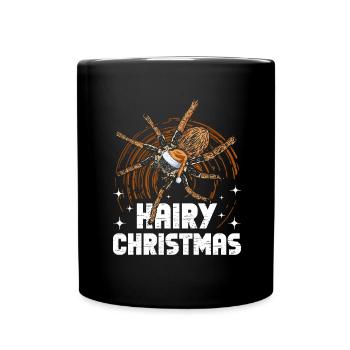 Hairy Christmas - Tarantula Owner - Full Colour Mug - black - Front