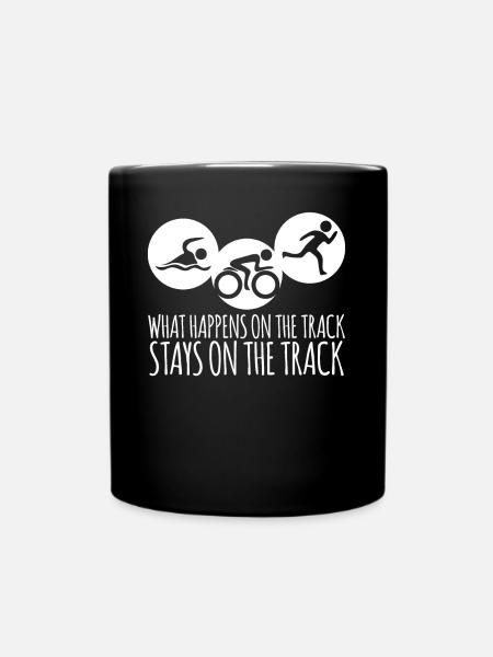 Triathlète Triathlètes Triathlon - Mug uni - noir