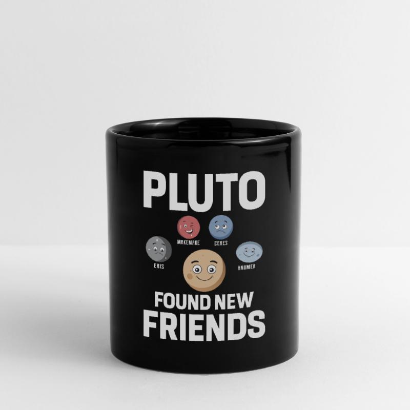 Funny Pluto Planet Solar System Science Space Nerd Full Colour Mug