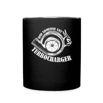 Turbolader Werktsatt Tuning Auto Tuner - Tasse einfarbig - Schwarz - Vorne
