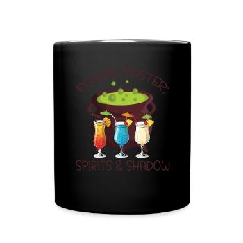 Potion Master: Ghosts & Shadows Halloween - Full Colour Mug - black - Front