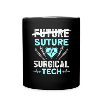 Chirurgische Techniker - Operationstechnologisten - Tasse einfarbig - Schwarz - Vorne