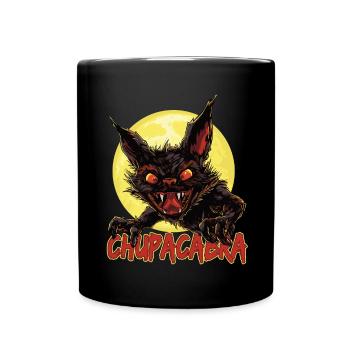 Mythical Monster – Cryptic Monster - Full Colour Mug - black - Front