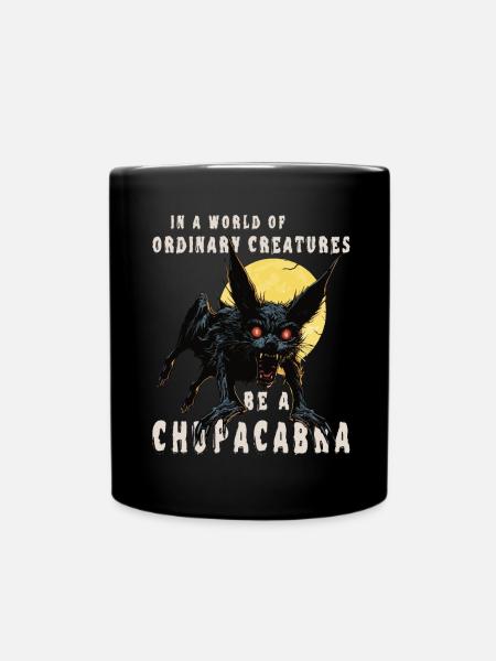 Soyez un Chupacabra - Monstre mythique - Cryptid - Mug uni - noir