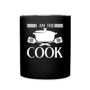 Chef cuisinier Chef cuisine Cuisinier à domicile - Mug uni - noir - Devant
