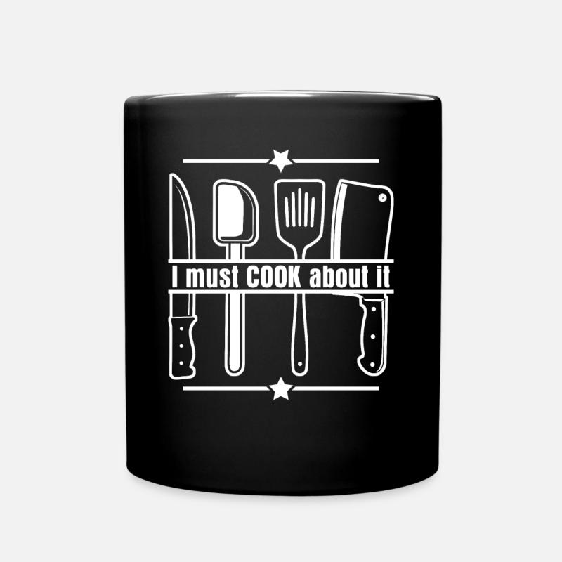 Kochen Koch Küchenchef Küche - Tasse einfarbig - Schwarz