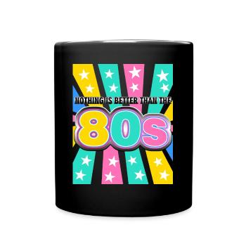 1980 Disco 80s Party 80s - Full Colour Mug - black - Front