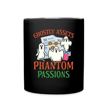 Spooky Fortune Phantom Passions Gru - Full Colour Mug - black - Front